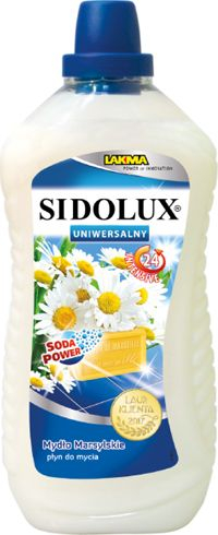 Solucion universal pastrimi Sidolux Marseille Soap, 1L