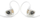Kufje in ear TRUTHEAR Gate, me mikrofon 3.5 mm, të bardha