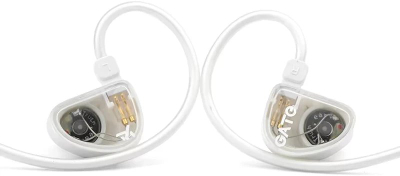 Kufje in ear TRUTHEAR Gate, me mikrofon 3.5 mm, të bardha