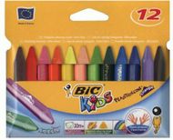 Ngjyra Bic Kids PLASTIDECOR, 12 copë