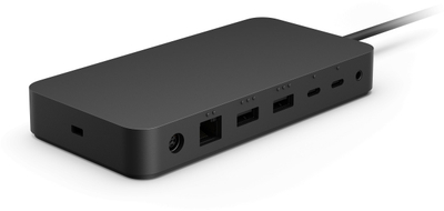 Dok Microsoft Surface Thunderbolt 4 Dock, me kabllo, 2x 4K, i zi