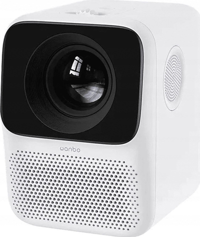 Projektor i vogël portabël Xiaomi Wanbo T2 Free, LED, HDMI USB, i bardhë