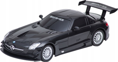 Автомобил со далечински управувач Buddy Toys Mercedes-Benz SLS BRC 24.060, 1:24, до 10 km/orë, црн