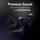 Kufje wireless LG HBS FN4, in ear, me heqje zhurme, ngjyrë e zezë