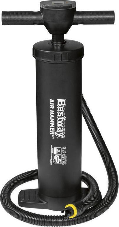 Varkë me ajër Bestway Hydro Force Caspian 280, për 4 veta, dysheme drop stitch, gri me të bardhë