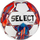 Top futbolli Select Brillant Super V23 Mini, nr. 1, material sintetik, i bardhë me të kuqe