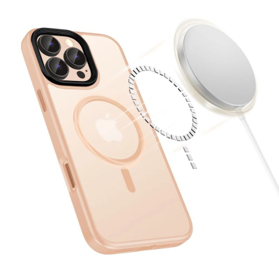 Mbrojtëse telefoni Tech-Protect Magmat MagSafe për iPhone 16 Pro Max, matte, ngjyrë desert
