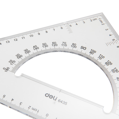 Trekëndësh këndmatës DELI 33cm 6435 1/24