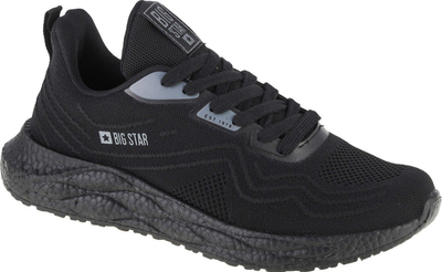 Atlete për burra Big Star M KK174018, material tekstil, taban gome, të zeza