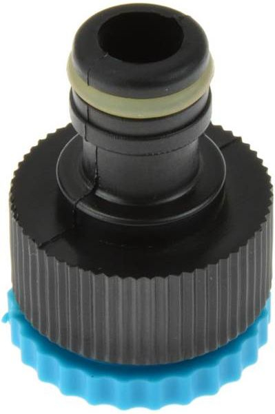 Приклучок за чешма GEKO, 1/2"-3/4", пластика, зелен