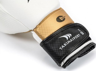 Doreza boksi YakimaSport LION, 14 oz, të zeza