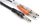 Kabllo insert Hosa Technology CSS-203, 2m, 1/4\" TRS në dy 1/4\" TS, e zezë