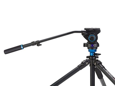 Kokë video Benro S6, mban gjer në 6 kg, fije 3/8", ngjyrë e zezë