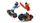 Set LEGO Ninjago Kai Motorcycle Race 71838, motoçikletë garash, shumëngjyrësh