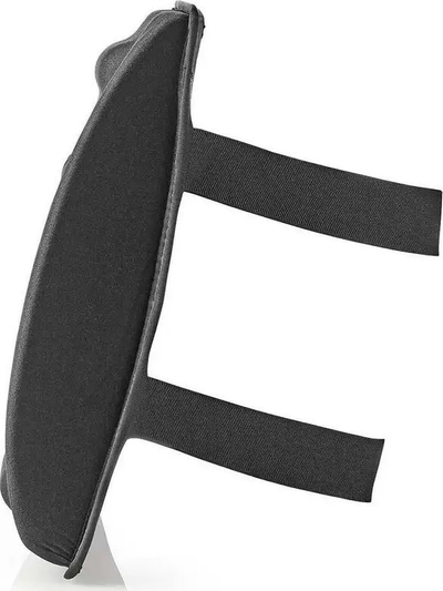 Mbështetëse shpine Nedis ERGOGBS100BK, ergonomike, me shkumë, e zezë