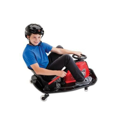 Kart elektrik Razor Crazy Cart 20173861 me bateri litiumi, 250W, 19 km/h, kuqezi