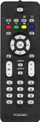 Telekomandë Philips RC2023611, për TV LCD, universale, e zezë