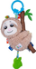 Lodër varëse për bebe Dumel Sloth Alek, me zile, pelushi, me shumë ngjyra