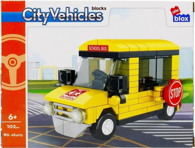 Blloqe ndërtimi ALLEBLOX City, 102 copa, plastike, shumëngjyrëshe