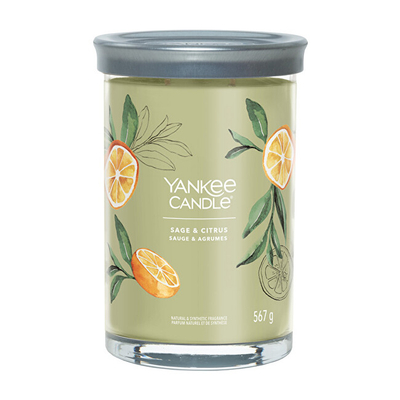 Qiri aromatik Yankee Candle Sage & Citrus, 567 g