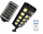 Dritë diellore rrugore W7100B-5, 14COB, me sensor lëvizjeje, e zezë