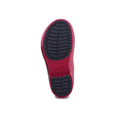 Çizme shiu për goca Crocs Girls Wellie, material i lehtë, ngjyrë shegë