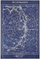 Tablo muri Canvas TRAVERSA Space, 63 x 99 cm, blu e errët