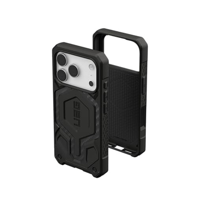 Mbrojtëse telefoni UAG Monarch Pro për iPhone 17 Pro, MagSafe, carbon fiber, e zezë