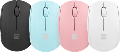 Maush NATEC STORK, Bluetooth dhe USB, 1600 DPI, blu