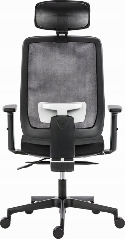 Karrige zyre Powerton Lucie, ergonomike, e zezë