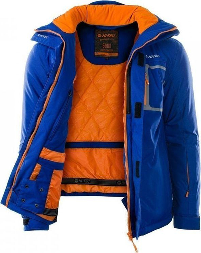 Xhaketë për skijim Hi-tec, M, e kaltër/portokalltë