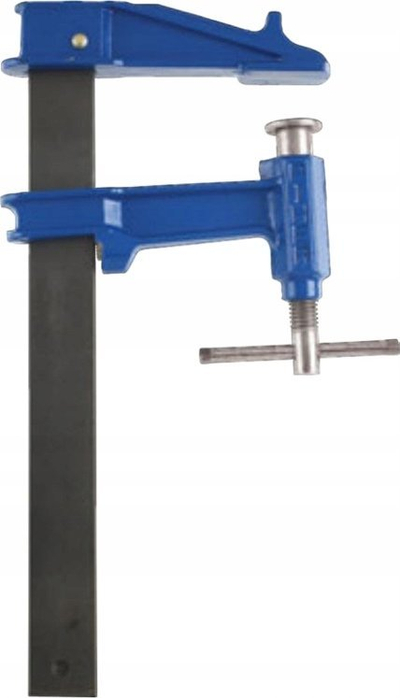 Kapëse shtrënguese Piher Piston R Bar Clamp, hapje 60 cm, thellësi 15 cm, blu