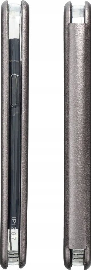 Futrollë Forcell Elegance për Samsung Galaxy A35, tip portofol, me stand, gri