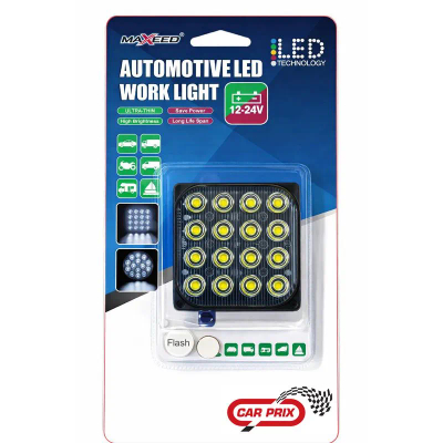 Reflektor Led 12-24v 16led