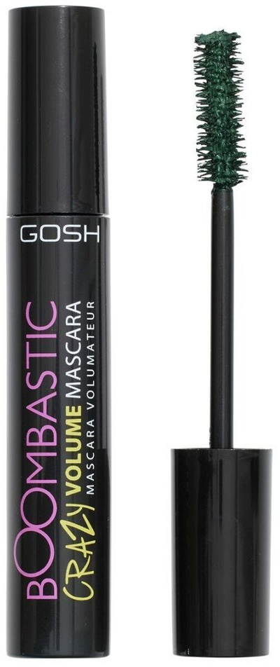 Maskarë qerpikësh GOSH Boombastic Crazy, 13ml, jeshile ulliri