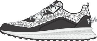 Atlete Helly Hansen Eqa 991, sportive, nr 42, të zeza me të bardha