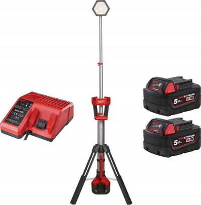 Projektor pune Milwaukee M18 SAL2-502B, 18V, 2800 lm, i kuq