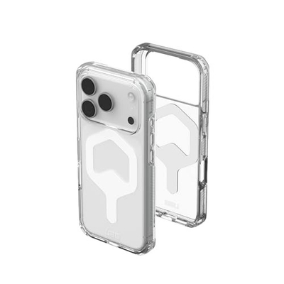 Mbështjellës telefoni Urban Armor Gear Plyo, 6.3", MagSafe, transparent e bardhë