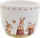 Vazo qeramike Charmy Easter Bunny, 8.5 cm, e bardhë, dekor