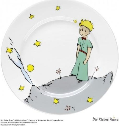 Set enësh për kalamaj WMF The Little Prince, 6 copa, çelik inox 18/10 Cromargan, me shumë ngjyra