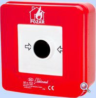 Pulsator manual zjarri ELEKTROMET WP-6s ROP A, IP65, i kuq