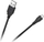 Kabllo USB-A - microUSB (KPO3874-1.5), 1.5 m, e zezë 