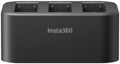 Karikues i shpejtë Insta360 Ace Pro / Ace Pro 2 Fast Charge Hub, për bateri kamere, i zi