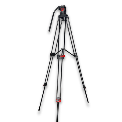 Tripod video me kokë fluide 185cm