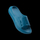 Pantofla burra Coqui Kobe, material EVA, ergonomike, blu