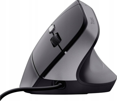 Maus Trust Bayo, me kabllo, USB, i zi