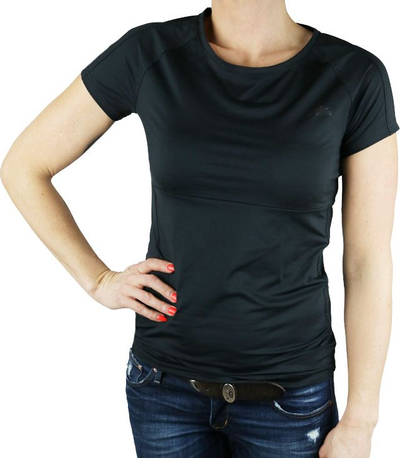 Maicë për femra Adidas, S, e zezë