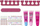 Set make-up për kalamaj Leantoys, llak thonjsh, paletë hijesh sysh, rozë
