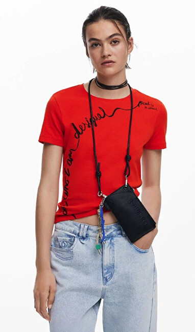 Kuletë për femra Desigual Half Logo Milton, e zezë