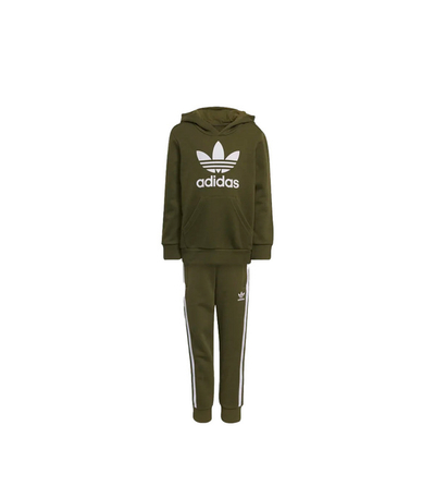 Trenerka set për fëmijë Adidas, e gjelbërt